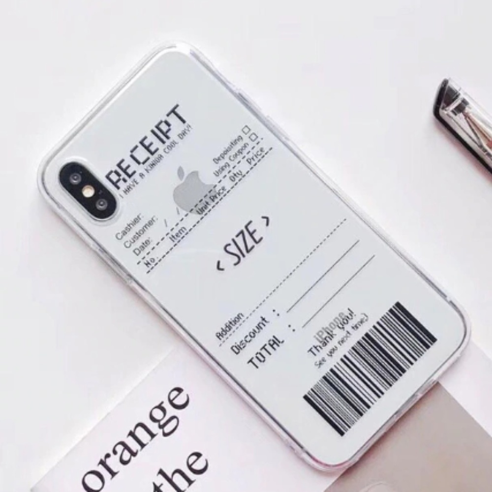 [❤️️Sales] NEW iPhone 11/Pro/Max/XR/XS/7/8/Plus Receipt case